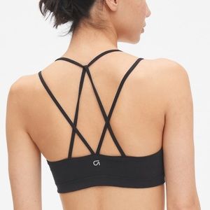GapFit Breathe Low Support Strappy Sports Bra